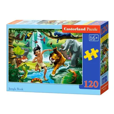 mamido Puzzle 120 dílků Kniha džunglí