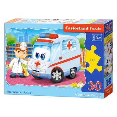 mamido Puzzle 30 dílků Sanitka doktor