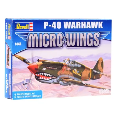 mamido Revell Micro Wings Model P-40 Warhawk 1:144