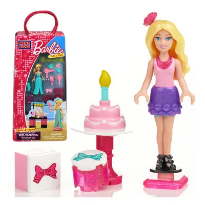 mamido Mega Bloks BARBIE panenka kompatibilní s kostkami