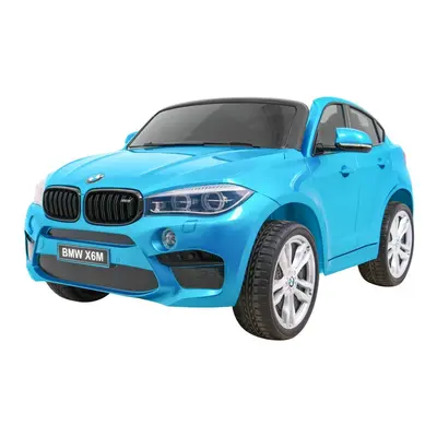 mamido Elektrické autíčko BMW X6 M dvoumístné XXL lakované modré