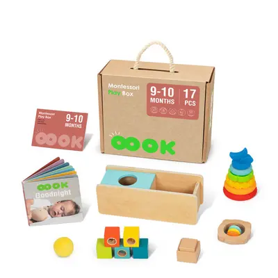 Mamido Mamido Montessori Edukační box pro děti 9-10 měsíců