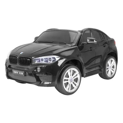 mamido Elektrické autíčko BMW X6 M dvoumístné XXL černé