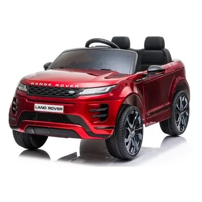 mamido Elektrické autíčko Range Rover Evoque lakované červené