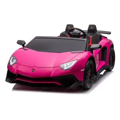 mamido Elektrické autíčko Lamborghini XXL 24V A8803 růžové