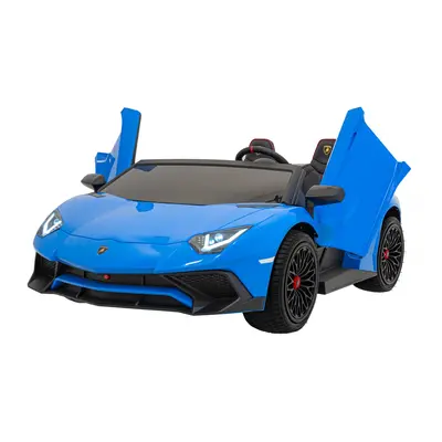 mamido Elektrické autíčko Lamborghini Aventador SV Strong 200W 24V modré