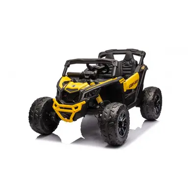 Mamido Mamido Elektrické autíčko Buggy Maverick Can-Am 24V 4x200W Barva: Žlutá