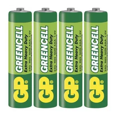 mamido Baterie GP Greencell R03 typ AAA 4 ks