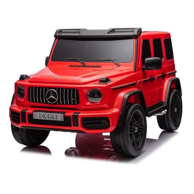 mamido Elektrické autíčko Mercedes G63 AMG XXL MP4 4x4 24V červené