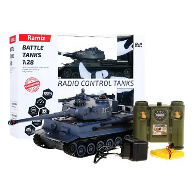 mamido Tank na dálkové ovládání 2ks RC 1:28