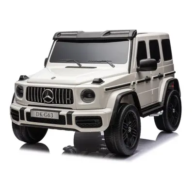 mamido Elektrické autíčko Mercedes G63 XXL 4x200W 24V MP4 bílé