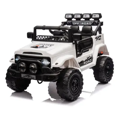 mamido Elektrické autíčko Off-Road Climber 4x4 bílé