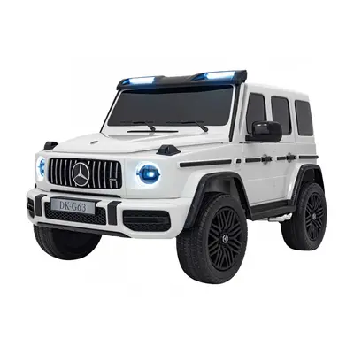 mamido Elektrické autíčko Mercedes G63 AMG XXL MP4 4x4 24V bílé