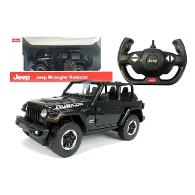 Mamido RASTAR Auto na dálkové ovládání RC Jeep Wrangler Rastar 1:14 černé