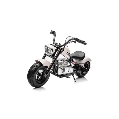 mamido Dětská elektrická motorka Chopper Warrior 36V bílá