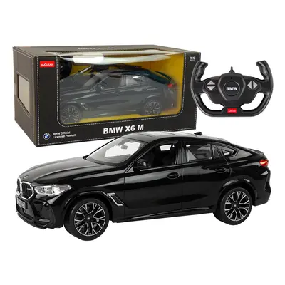 mamido Auto na dálkové ovládání RC BMW X6 M Rastar 1:14 černé