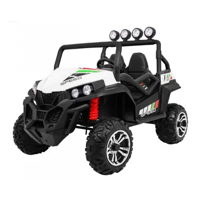 mamido Dětské elektrické autíčko Buggy Strong Lift 24V 4x4 bílé