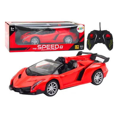 mamido RC sportovní auto 1:18 červené na dálkové ovládání