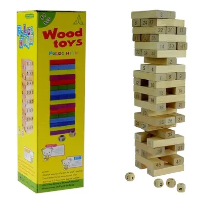 mamido Dřevěná společenská hra - Jenga