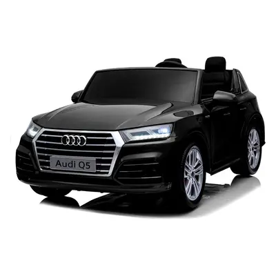 mamido Dětské elektrické autíčko Audi Q5 4x4 LCD lakované černé