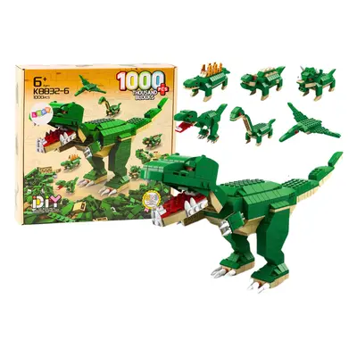 mamido Stavebnice Dinosaurů 6v1 1000 dílků