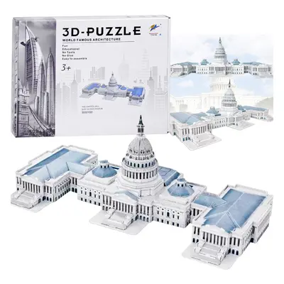 mamido 3D puzzle Capitol Hill 132 dílků