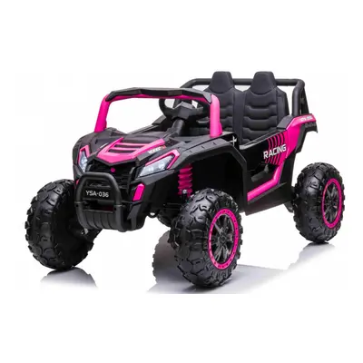 mamido Elektrické autíčko Buggy UTV Racing 4x4 růžové