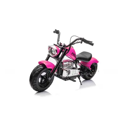 mamido Dětská elektrická motorka Chopper Warrior 36V růžová