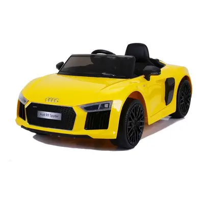 mamido Elektrické autíčko Audi R8 Spyder Maxi žluté