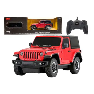 mamido Terénní autíčko JEEP Wrangler JL Rubicon na dálkové ovládání RC 1:24 červené