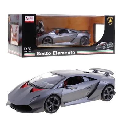 Mamido RASTAR Auto na dálkové ovládání RC Lamborghini Sesto Elemnto Rastar 1:14