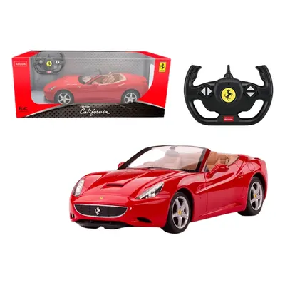 mamido Sportovní autíčko Ferrari California na dálkové ovládání RC 1:24 červené