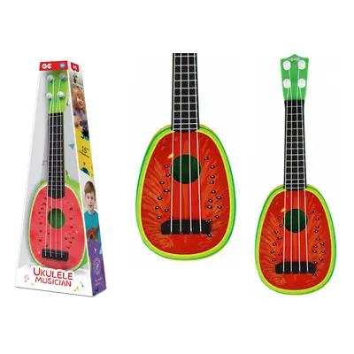 mamido Dětské ukulele meloun 15"