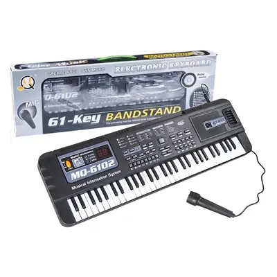 mamido Keyboard MQ-6102 s mikrofonem 61 kláves