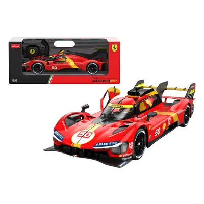 mamido Sportovní autíčko Ferrari 499P na dálkové ovládání RC 1:24 červené