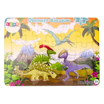 mamido Dětské puzzle dinosauři 16 dílků