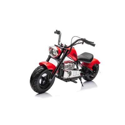 mamido Dětská elektrická motorka Chopper Warrior 36V červená