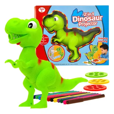 mamido Dinosaurus T-rex projektor + fixy