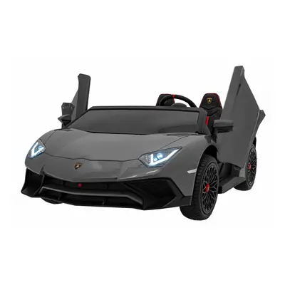 mamido Elektrické autíčko Lamborghini Aventador SV Strong 200W 24V šedé