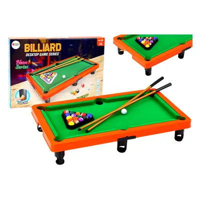 mamido Mini stolní billiard dovednostní hra 3 tága koule trojúhelník