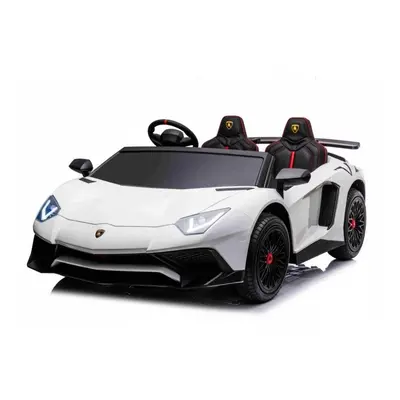 mamido Elektrické autíčko Lamborghini Aventador SV Strong 200W 24V bílé