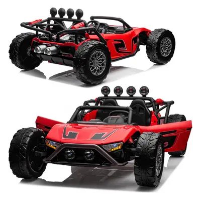 mamido Elektrické autíčko Buggy Racing 2x200W PA0281 červené