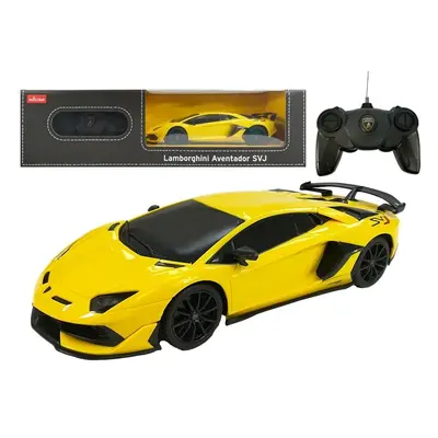 Mamido RASTAR RASTAR Auto na dálkové ovládání Lamborghini Aventador RC 1:24 žluté