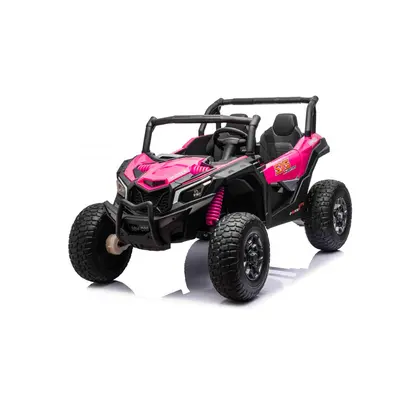 mamido Elektrické autíčko Buggy UTV X3 Off-Road 4x4 24V růžové