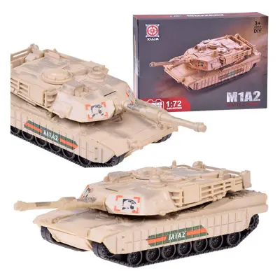 mamido Stavebnice Abrams M1A2 Americký Tank postav Tank 1:72