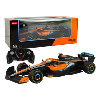 mamido Závodní auto na dálkové ovládání RC McLaren F1 1:18 oranžové