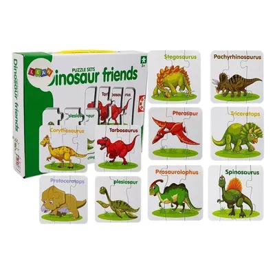 mamido Vzdělávací puzzle dinosauři