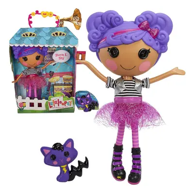 mamido Panenka Lalaloopsy Storm E Sky 33 cm s kočičkou