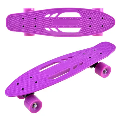 mamido Skateboard Fiszka pro děti fialový