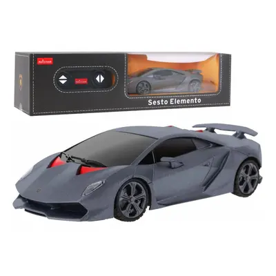 mamido Sportovní autíčko Lamborghini Sesto Elemento na dálkové ovládání RC 1:24 šedé